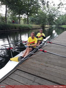 Reint en Hessel bereiden zich voor in de Koppelspreng